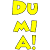 dumia minnie gelb rand schwarz