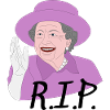Elisabeth II Death RIP Design