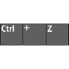 Ctrl + Z