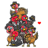 Funny Turkeys Thanksgiving