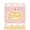Stitch Pattern Pumpkin Creature Halloween