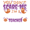 Ghost Pumpkin Mathematics Teacher Halloween