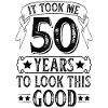 50 birthday - 50 years old