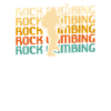 Retro Vintage Classic Rock Climbing Climber