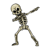 Dabbing Skeleton Skeleton Gift Dab