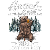 Angeln - Bier - Bär