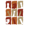Chess Pieces Retro