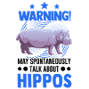 Warnung Nilpferd Hippo Flusspferd