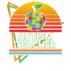 Autism Teacher Retro