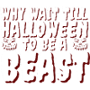 Motivation d’entraînement Halloween Beast