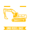 Baggerfahrer Job Baggerführer Geschenk