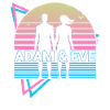 Adam and Eve Christianity Retro