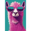 Lama Pink Glasses