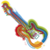 Guitare Pop Art