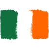 Ireland flag used look