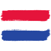 Holland flag used look