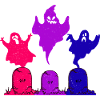 Scary Halloween Graveyard