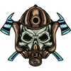 Firefighter Skull