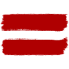 Latvia flag used look