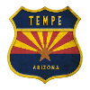 Tempe Arizona flags crest design