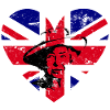 Queen Britain Heart