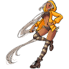 Yellow Hoody Girl