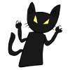 creepy cat