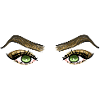 green eyes