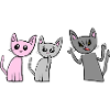 Fighting Cats Cat Pets Screaming