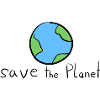 save the planet Earth symbol