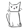 cartoon katze tier süß