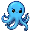 cute octopus