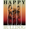 Happy Bulldog Dad