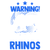 Warning Rhino Rhinoceros