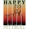 Happy Pittbull Mom