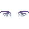 animiertes "Real eyes" Shirt