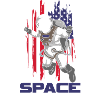Astronaut Spacesuit Rocket