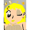 Funny Art Picture, Kids Girl
