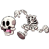 Skeleton Lost His Head