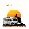 Camping Wohnmobil Spruch Englisch