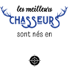 Anniversaire chasseur - tshirt personnalisé