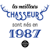 Anniversaire chasseur 1987