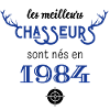 Anniversaire chasseur 1984