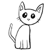 Chat rose animal animal mignon
