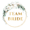 TEAM BRIDE! Flowers customizable