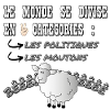 LE MONDE SE DIVISE EN 2 CATÉGORIES