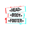 Head Body Footer