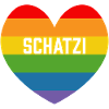 Regenbogenherz Schatzi LGBT lgbtqi queer