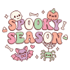 Cute Spooky Season Halloween Doodle