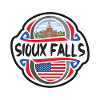 Sioux Falls USA United States Flag Travel Souvenir